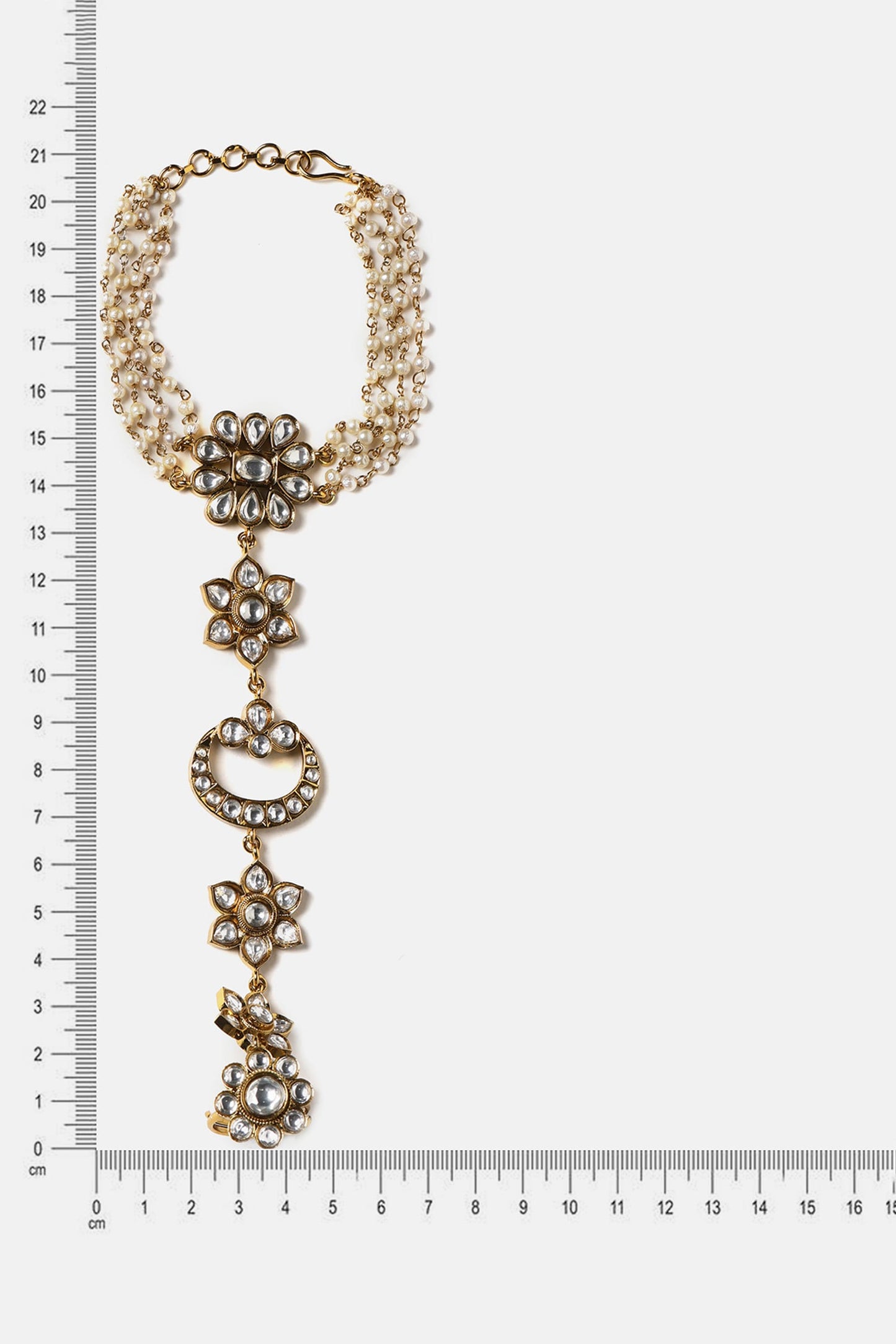 Kundan Embellished Haathphool 