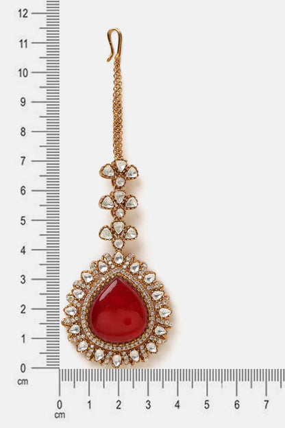 Kundan Embellished Maangtikka 