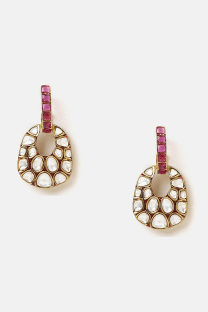 Kundan Embellished Earrings 