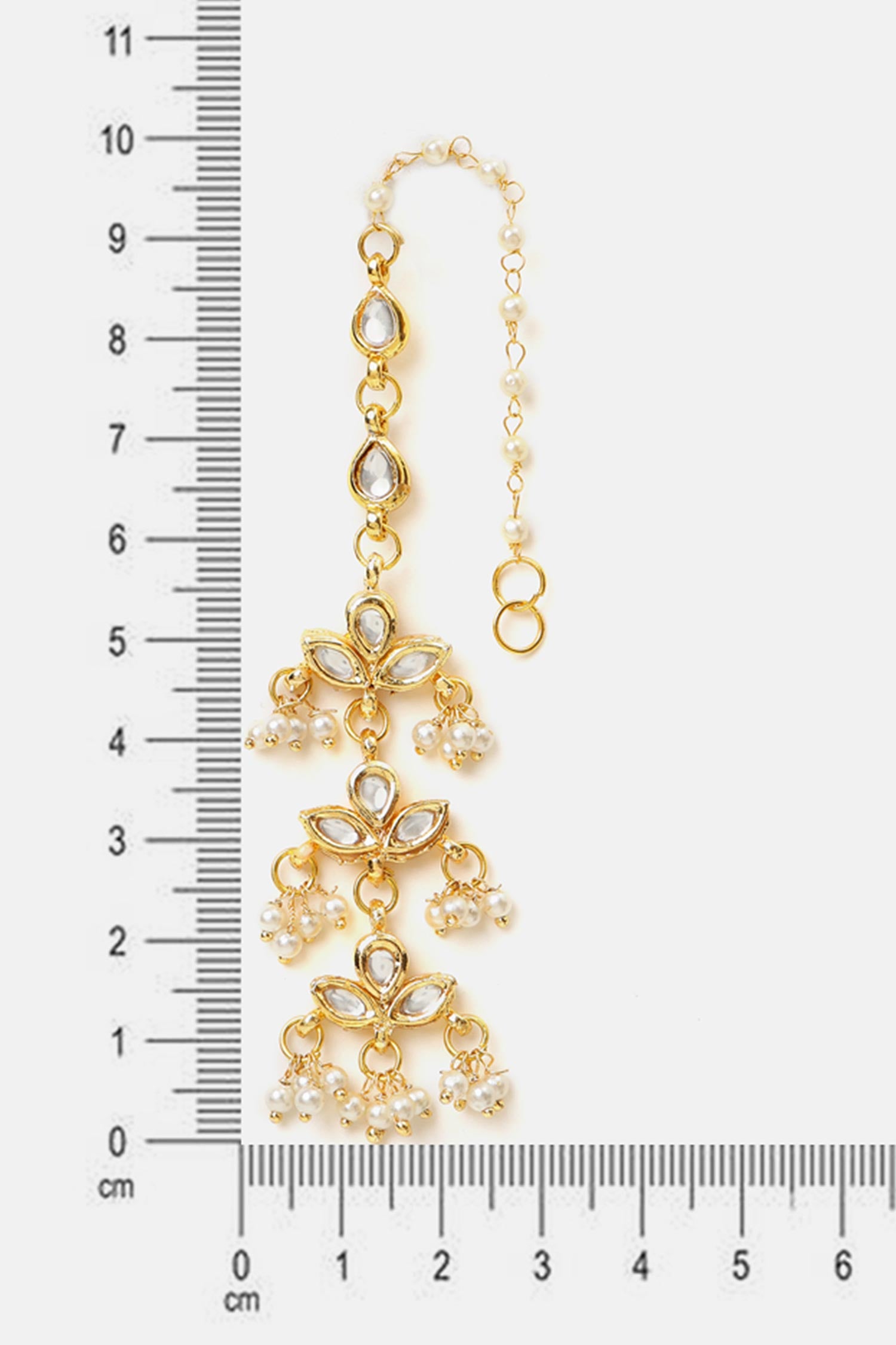 Kundan Brass Earrings 