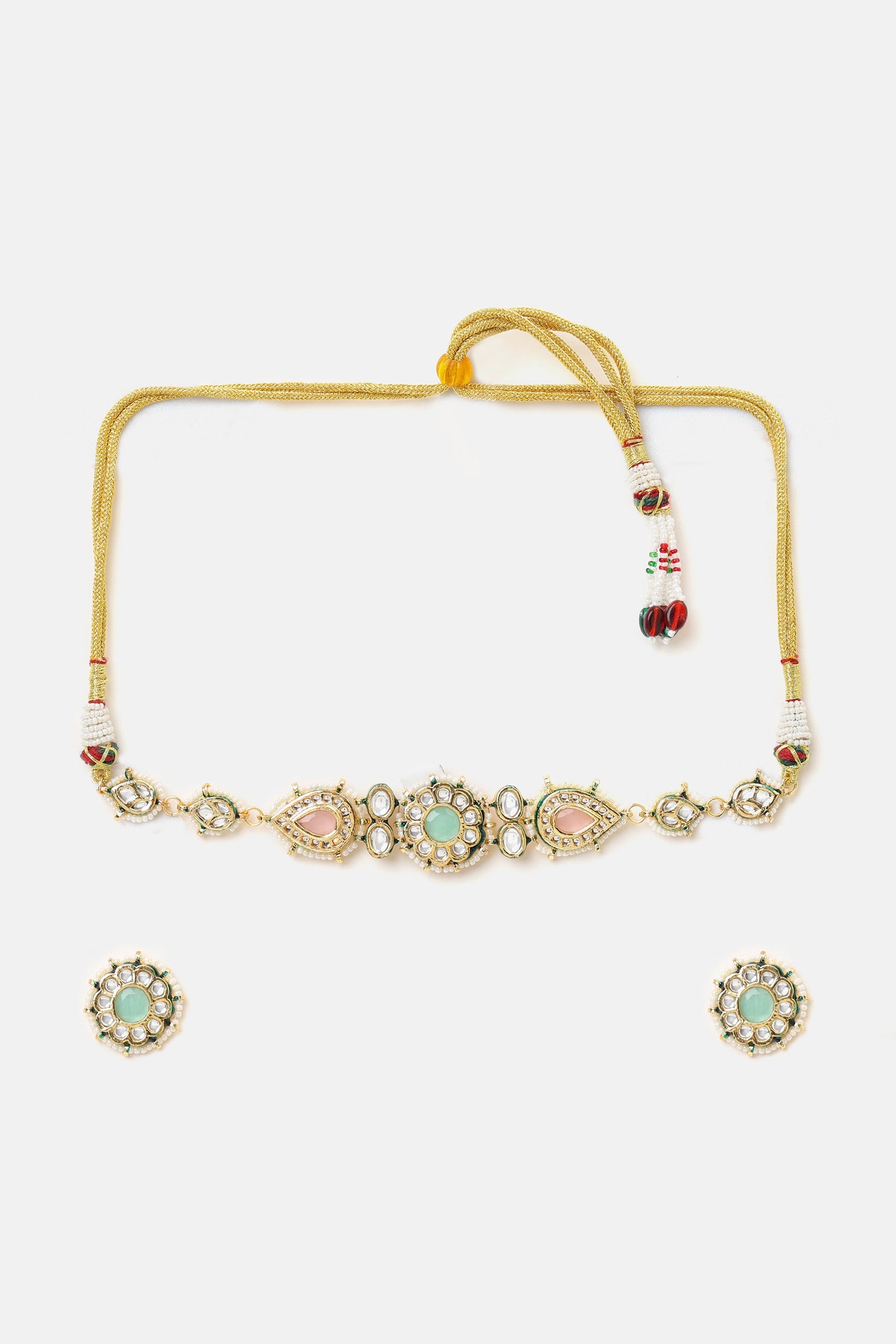 Kundan Embellished Choker Set 