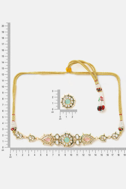 Kundan Embellished Choker Set 