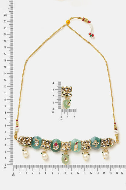 Kundan Embellished Choker Set 