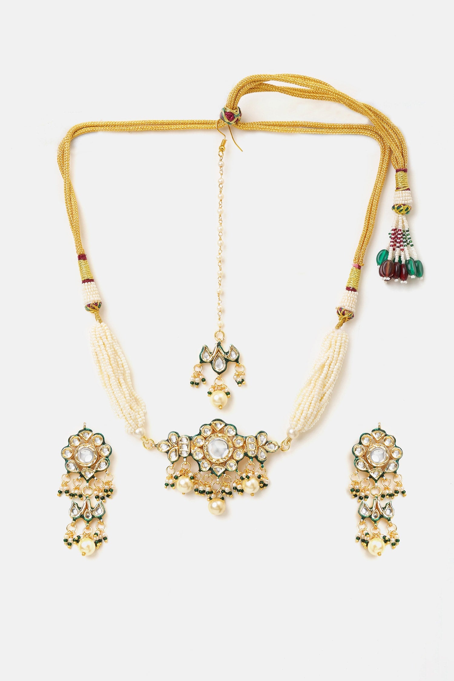 Kundan Embellished Choker Set 