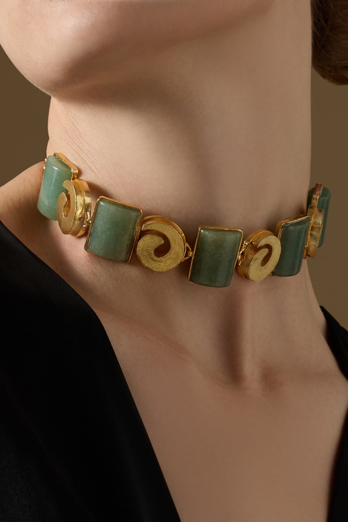 Liora Stone Embellished Choker 