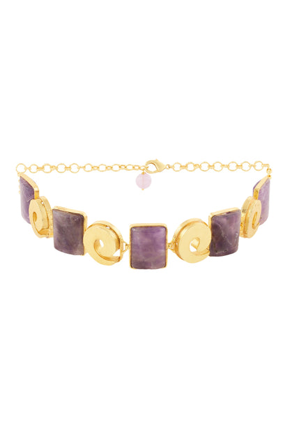 Sena Stone Studded Choker 