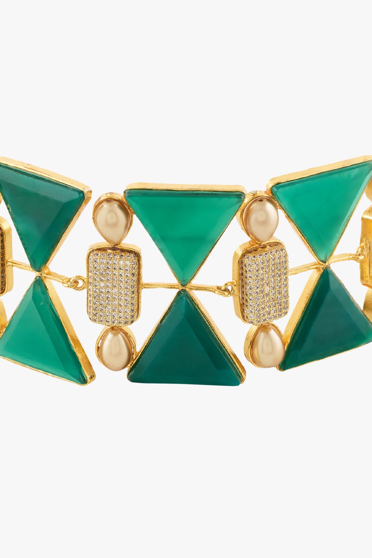 Sylvaine Stone Studded Choker 