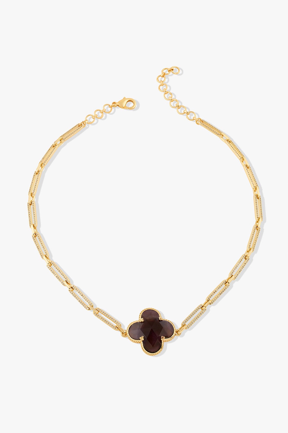 Lysari Stone Studded Pendant Necklace 