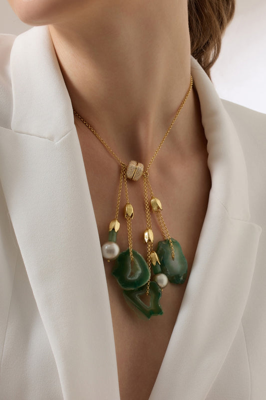 Thariel Embellished Necklace 