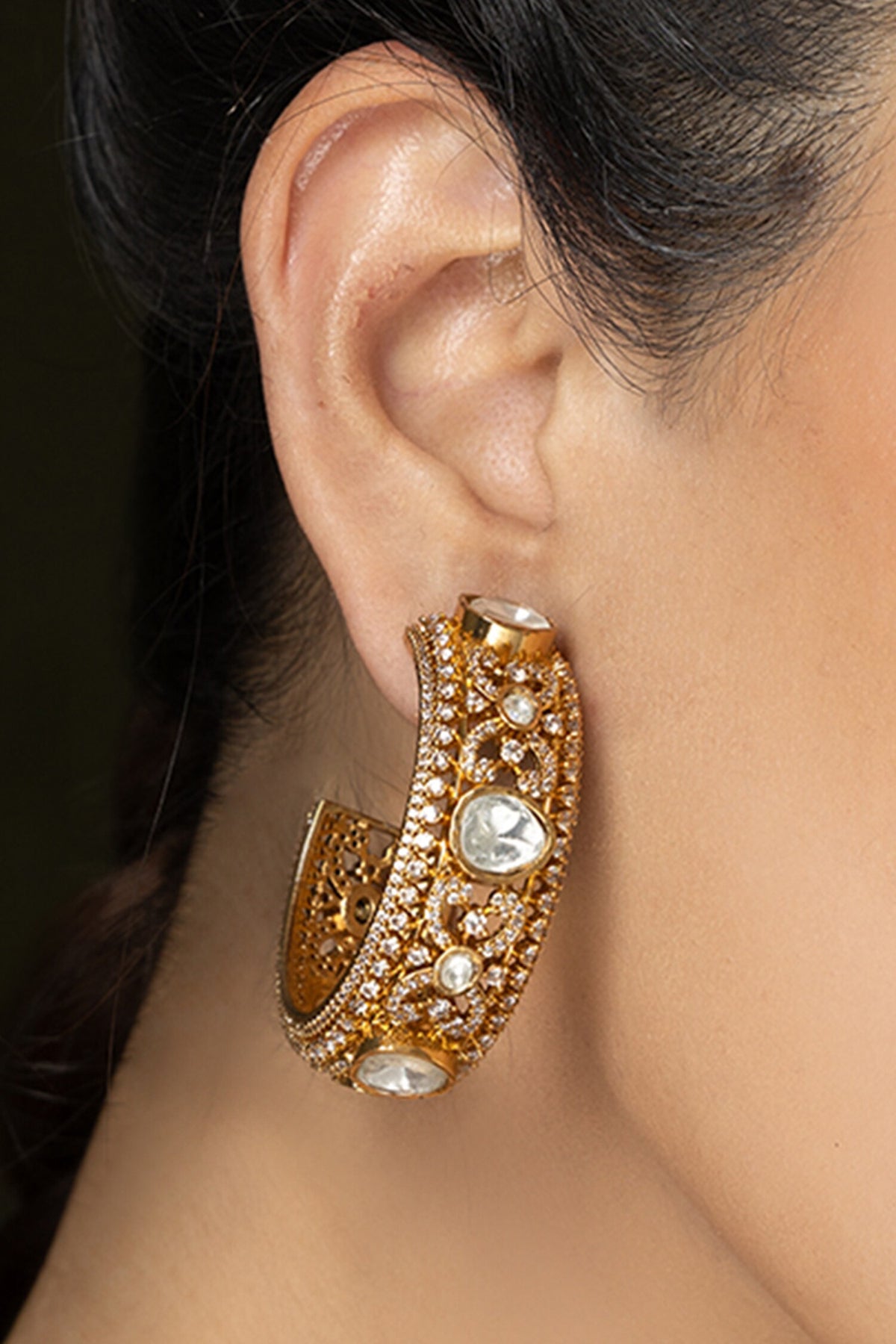 Heritage Carved Hoops 