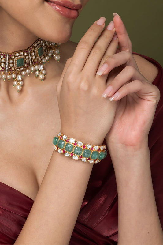 Stone Embellished Bangle 