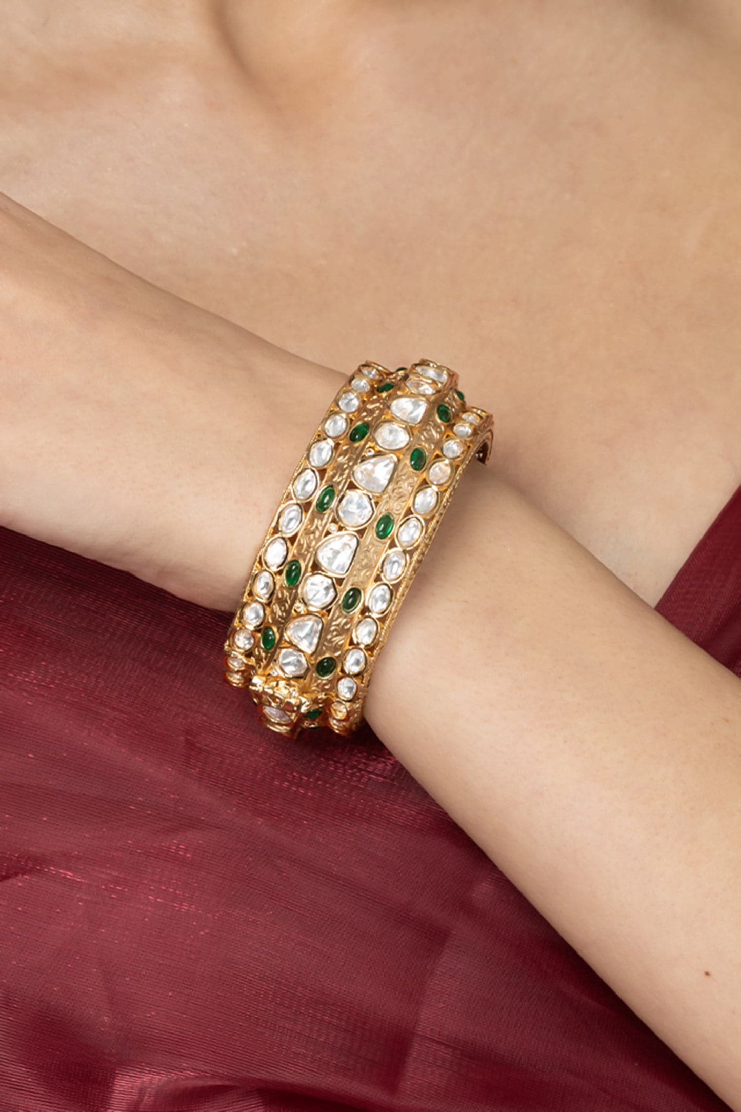 Stone Studded Bangle 