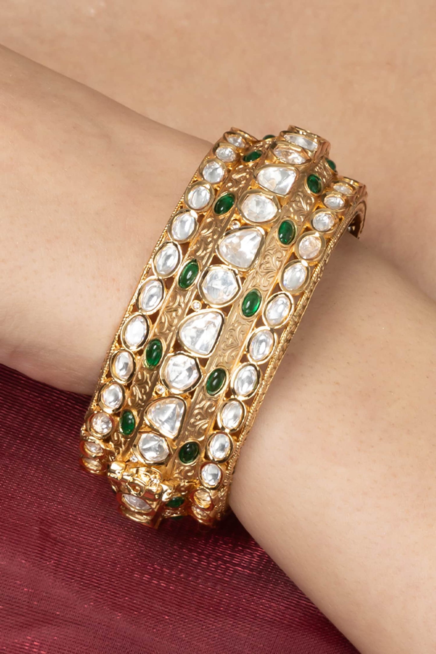 Stone Studded Bangle 