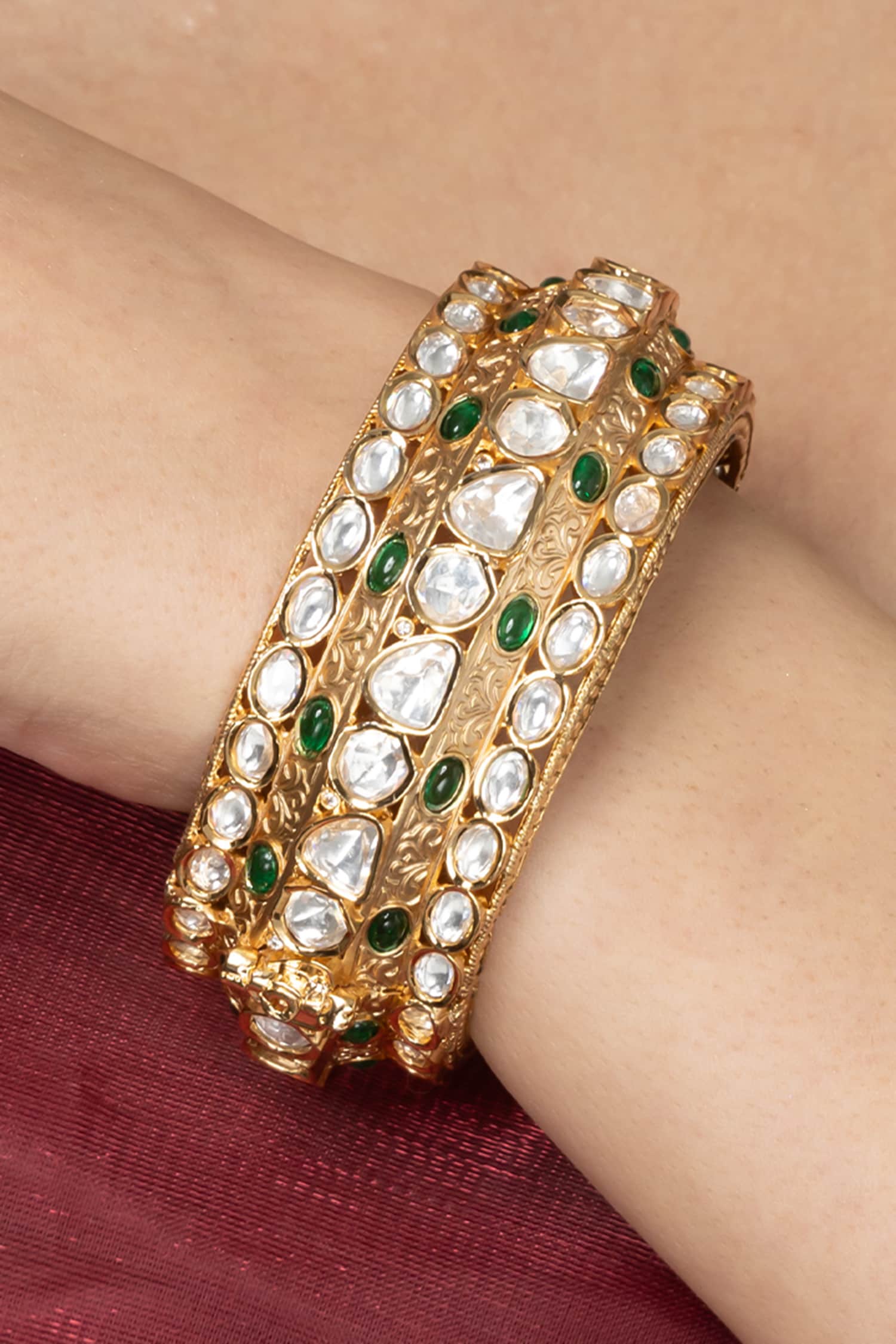 Stone Studded Bangle 