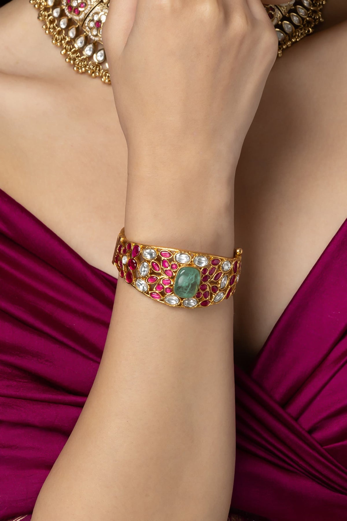 Stone Studded Bangle 