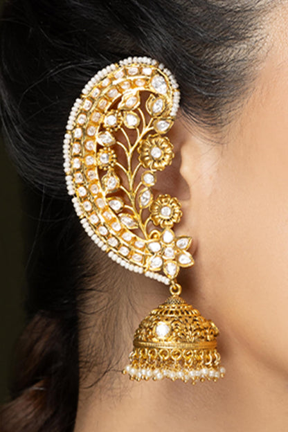 Paisley Shaped Cuff Earrings - Set of 2 