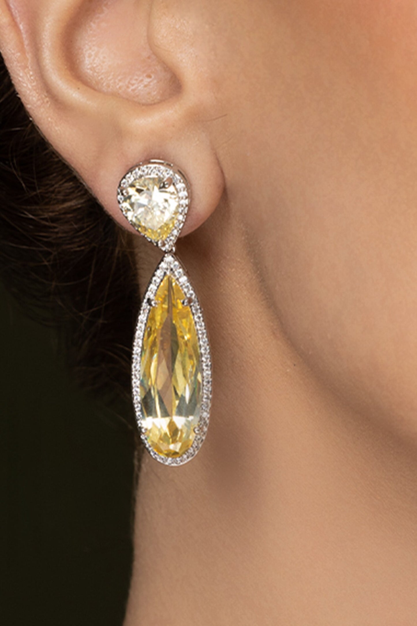 Crystal Embellished Danglers 