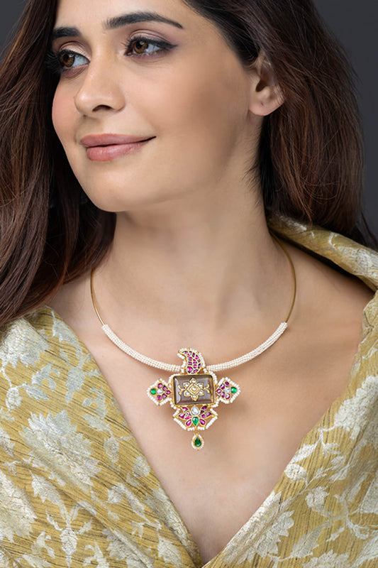Utsav Stone Embellished Necklace 