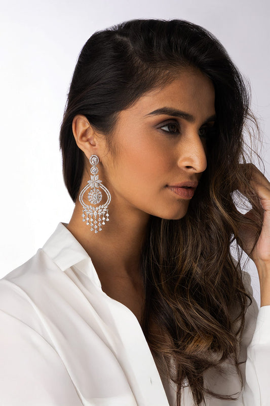 Graceful Chand Dangler Earrings 