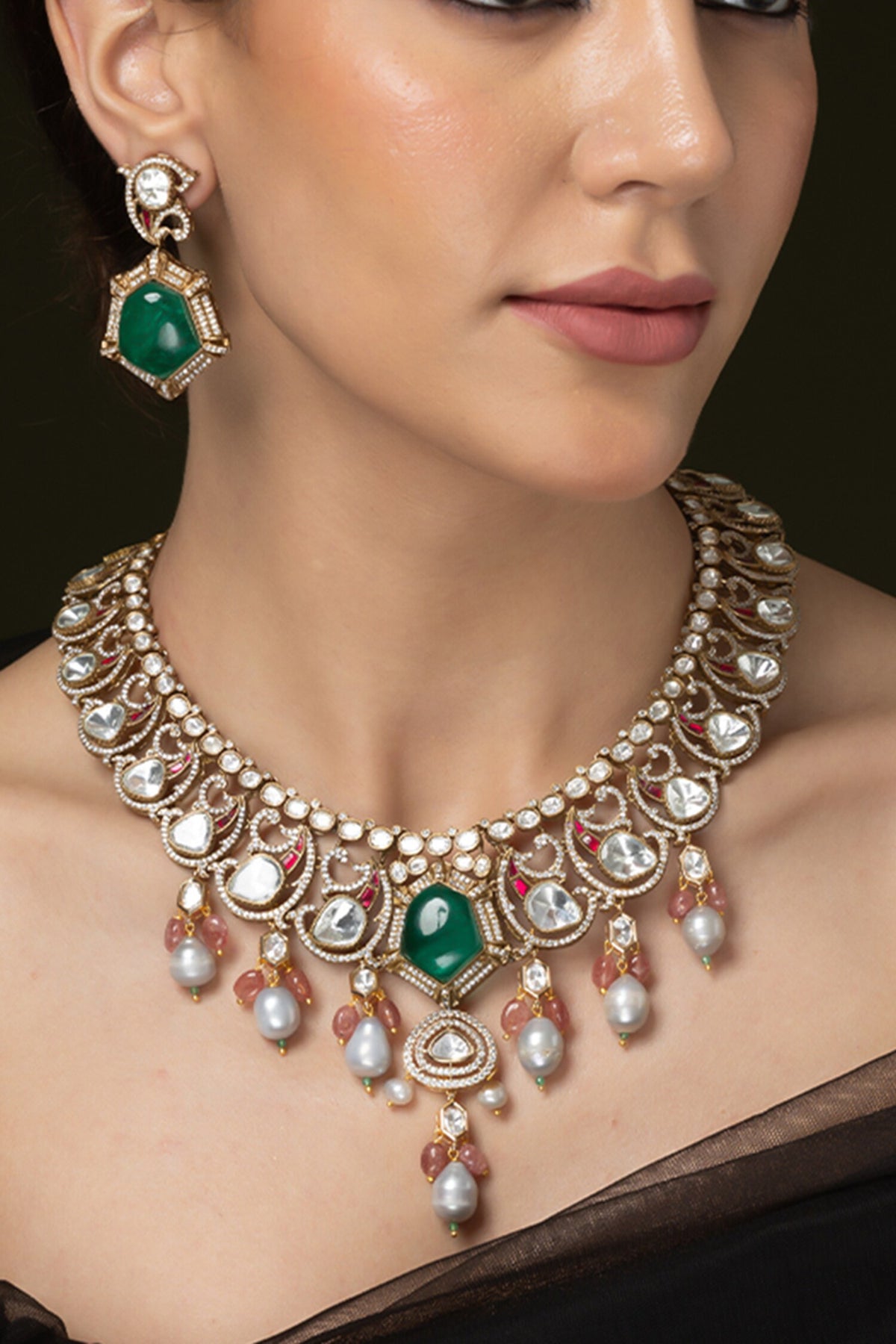 Emerald City Festive Necklace Set 