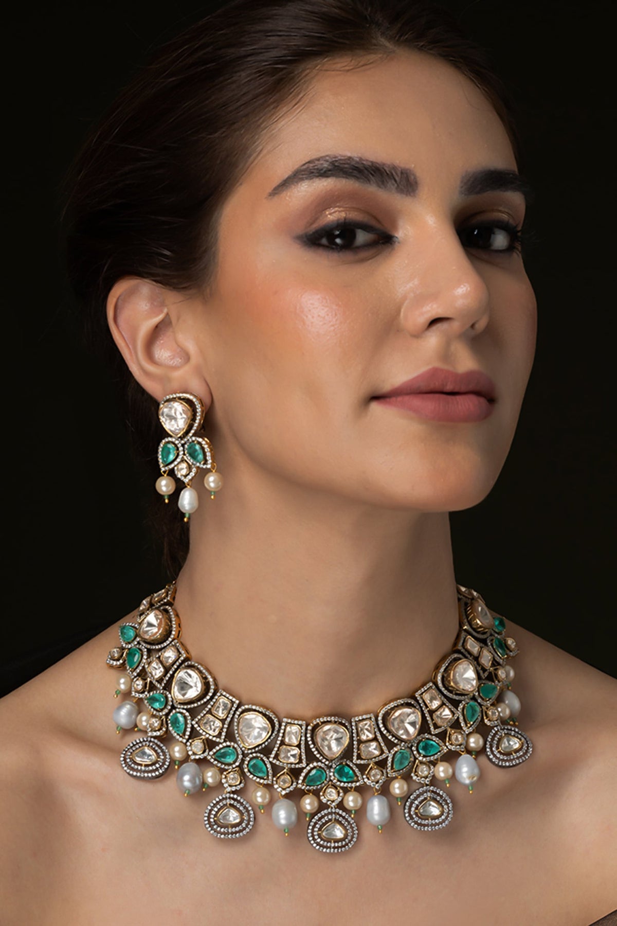 Ocean Sparkle Grand Necklace Set 