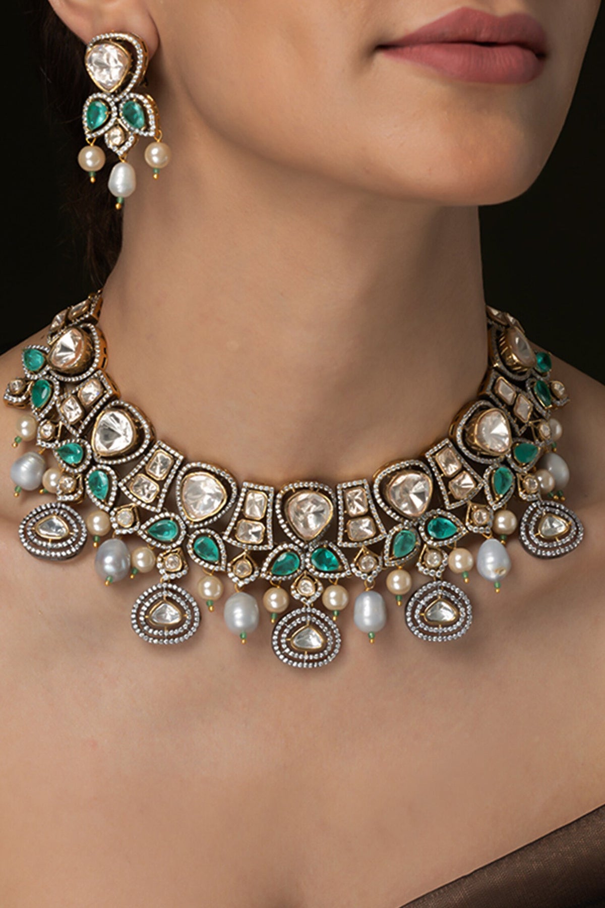 Ocean Sparkle Grand Necklace Set 