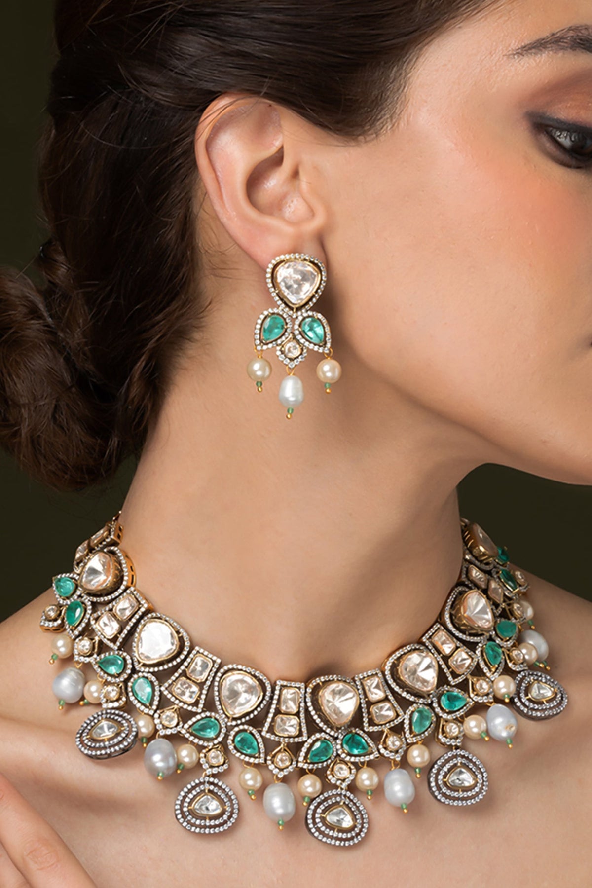 Ocean Sparkle Grand Necklace Set 