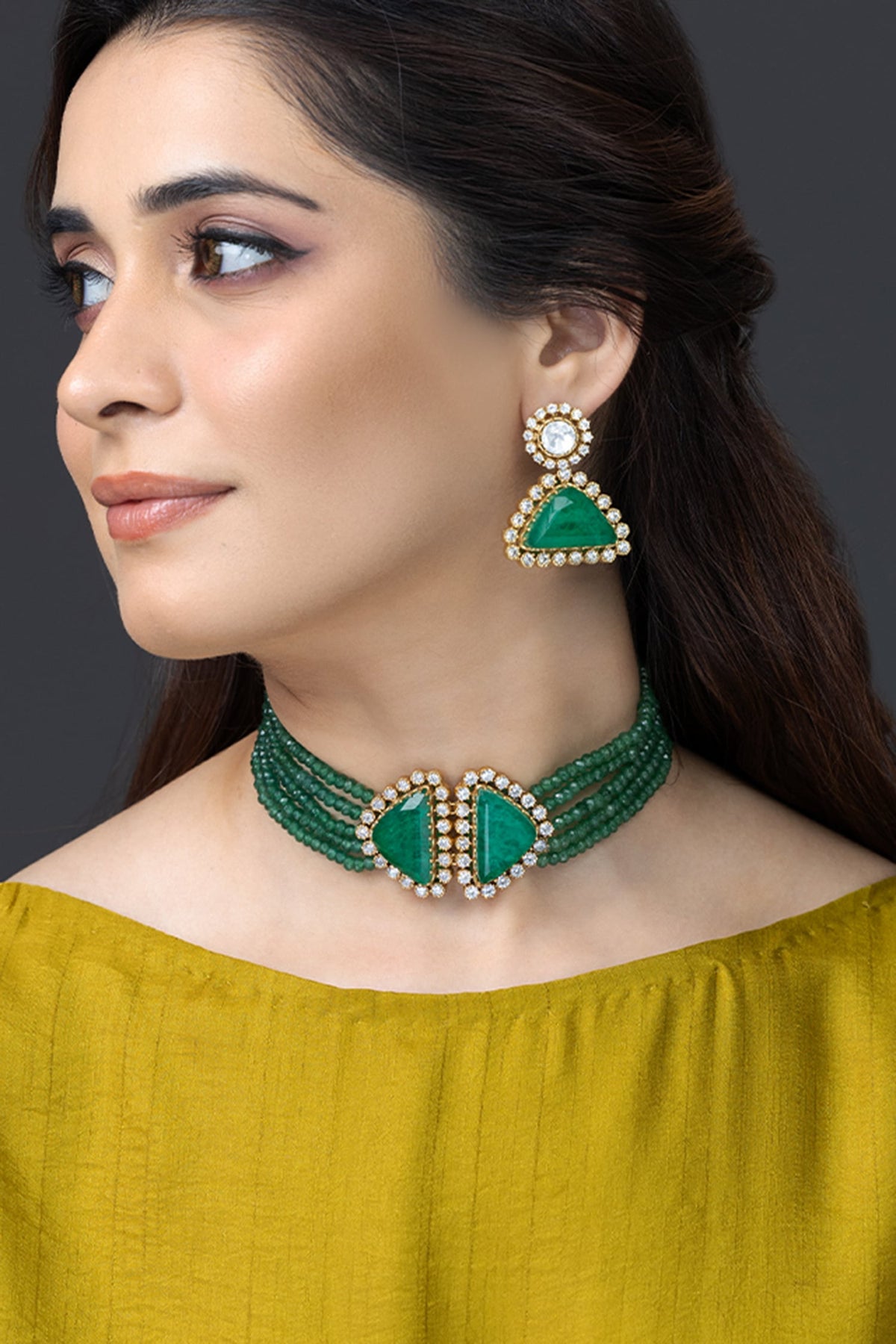 Noor Embellished Choker Set 