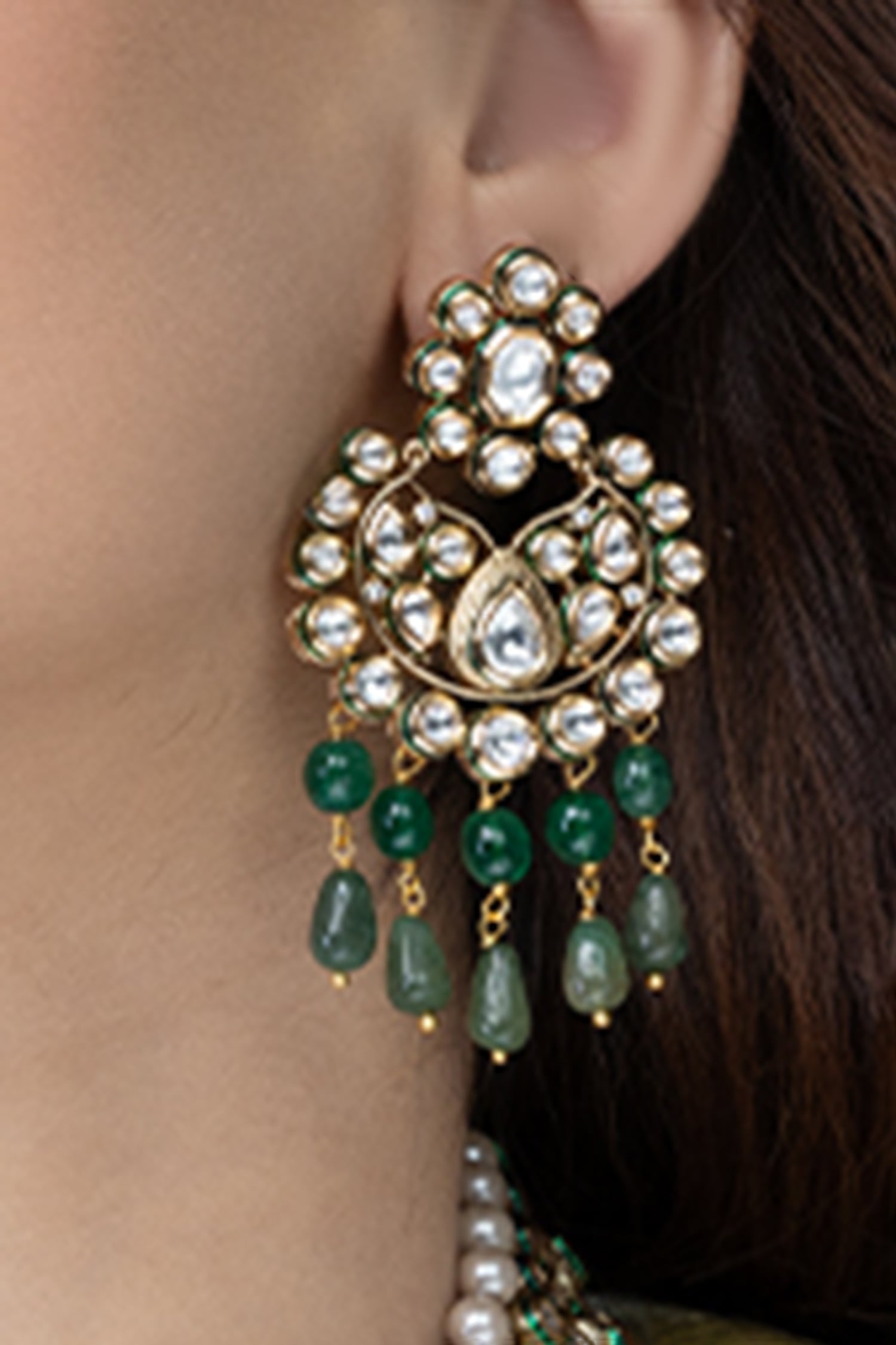 Devika Stone Studded Necklace Set 