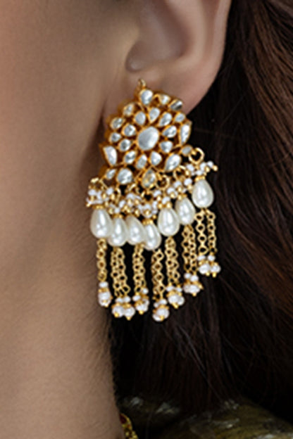 Viraasat Stone Studded Necklace Set 