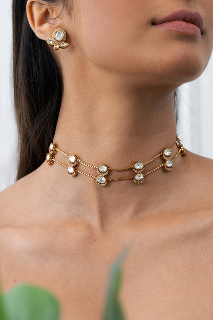 Sovereign Statement Necklace Set 