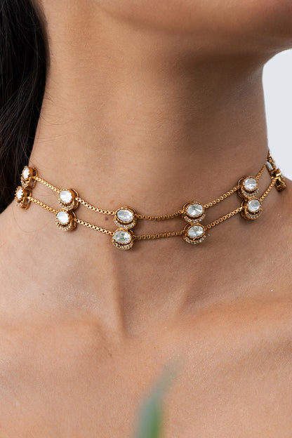 Sovereign Statement Necklace Set 