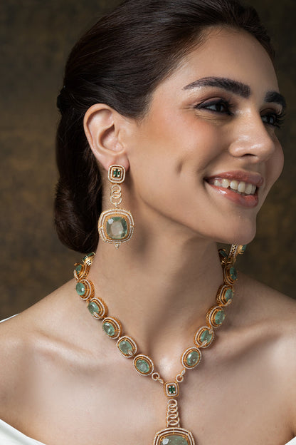 Mughal Essence Long Necklace Set 