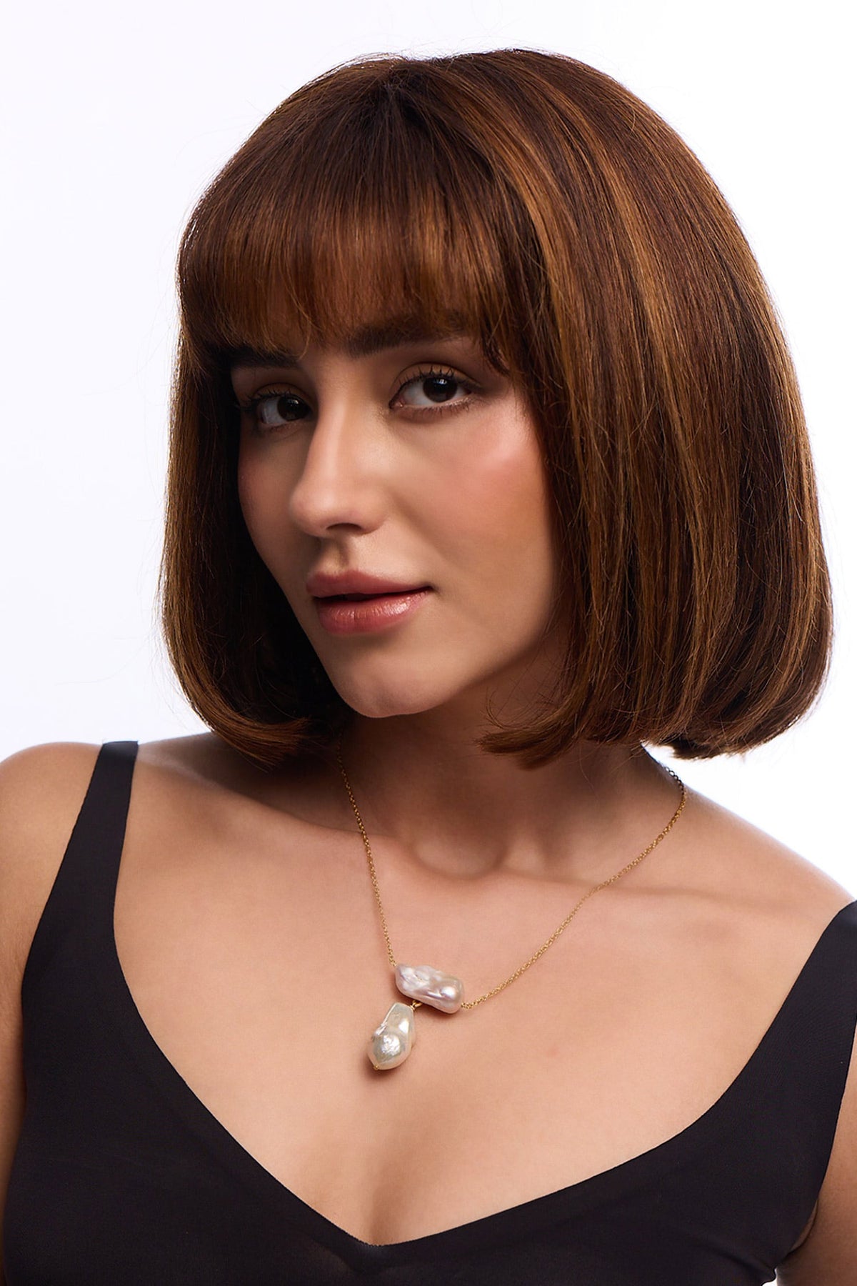 Twinset Baroque Pearl Chain Necklace 