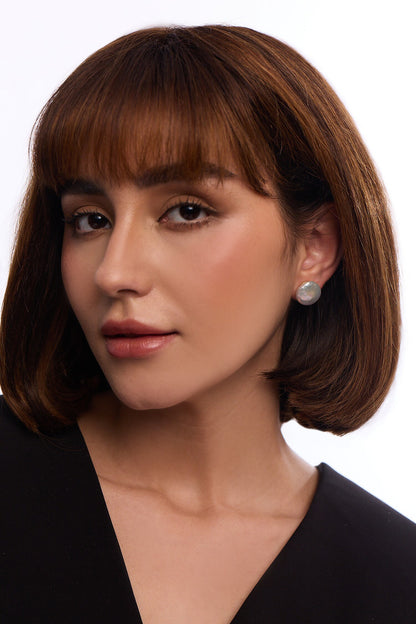 Baroque Pearl Small Stud Earrings 
