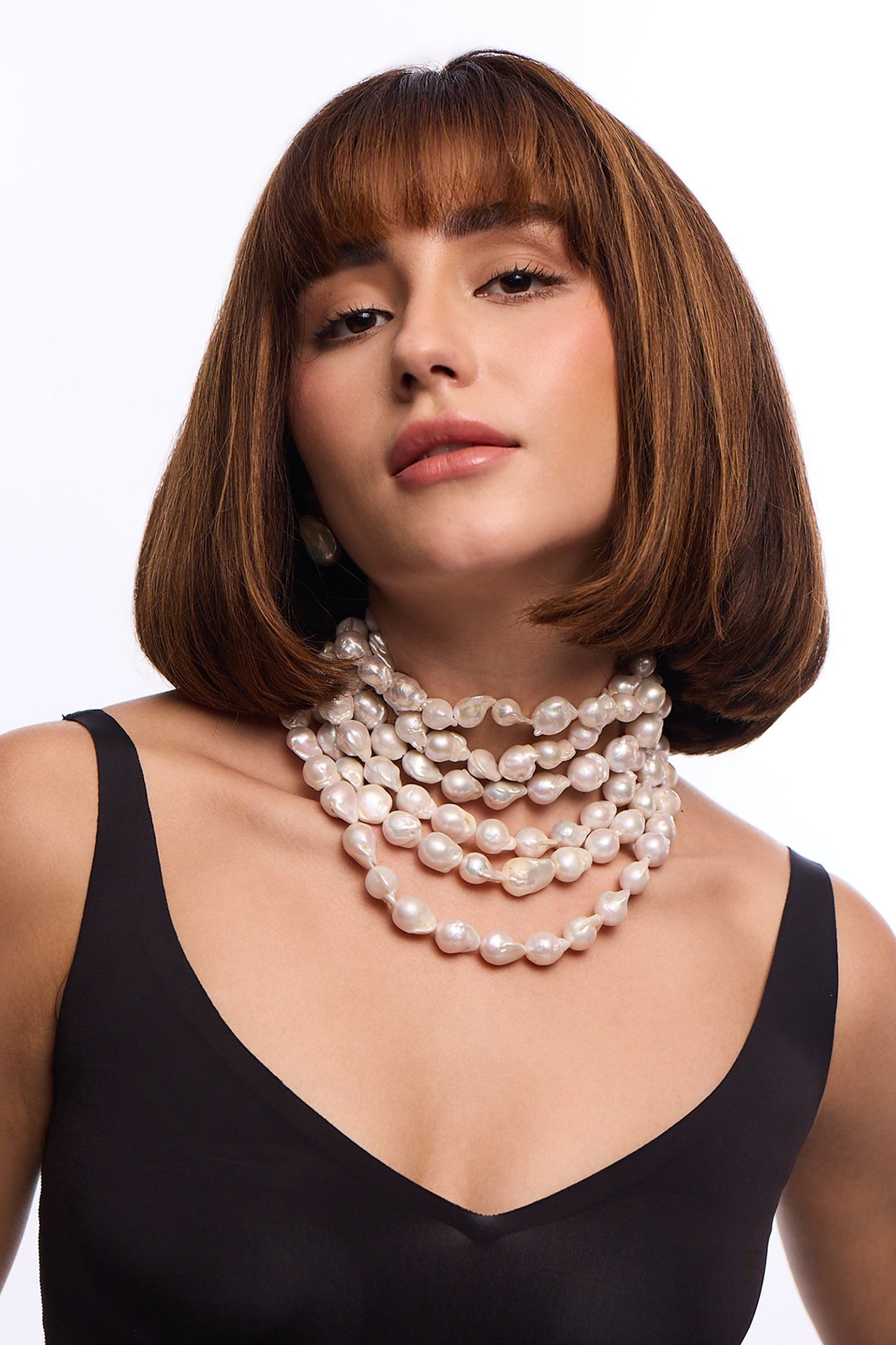 Statement Major Baroque Pearl Necklace 