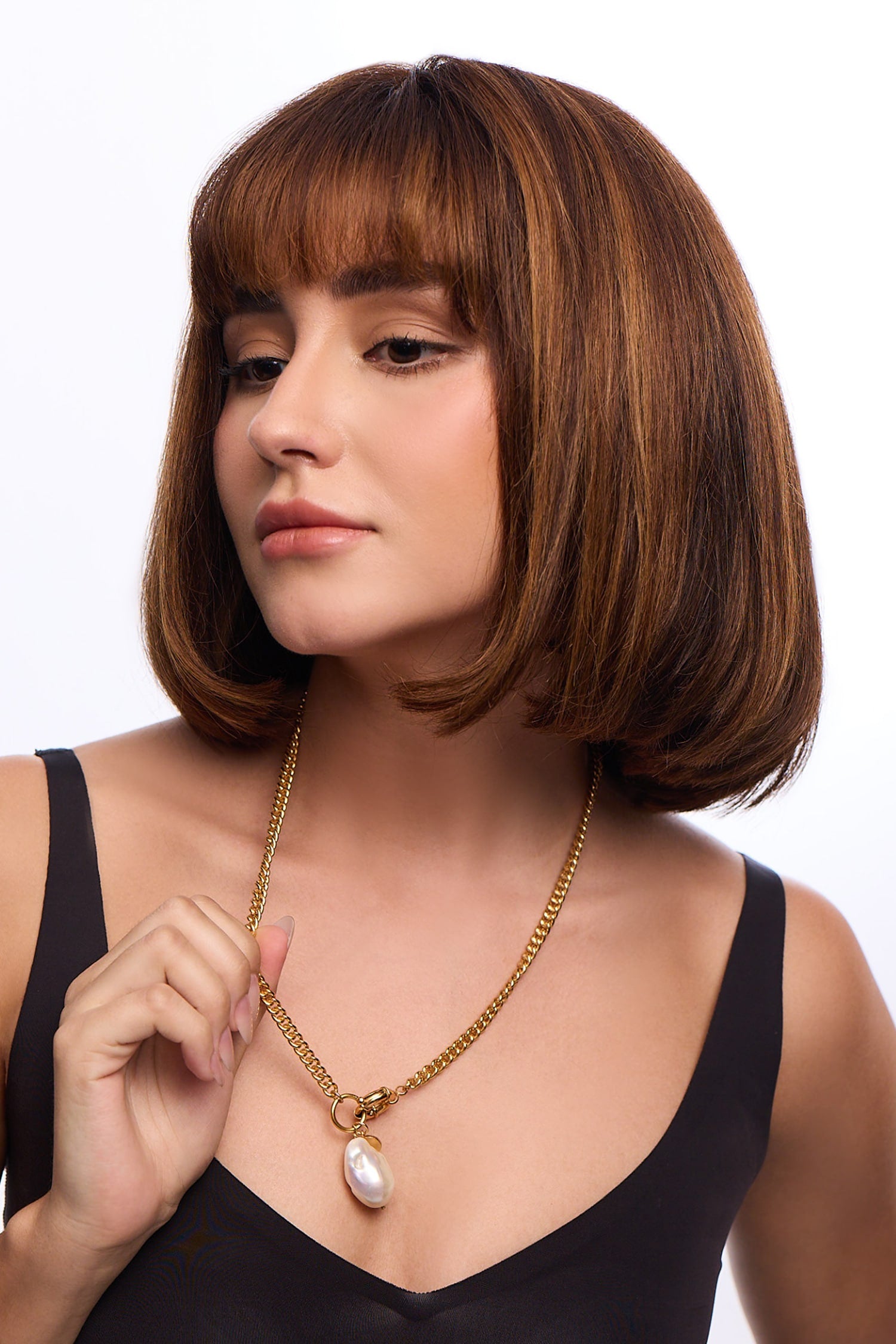 Baroque Pearl Nautical Chain 