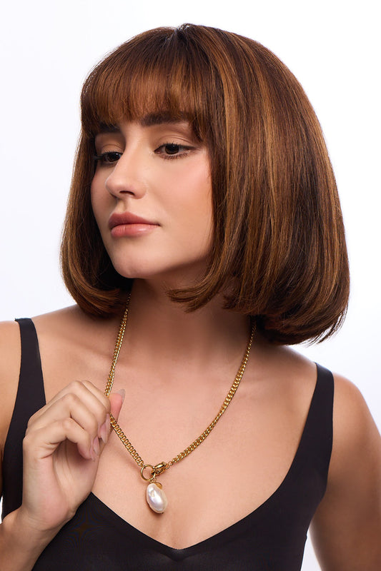 Baroque Pearl Nautical Chain 