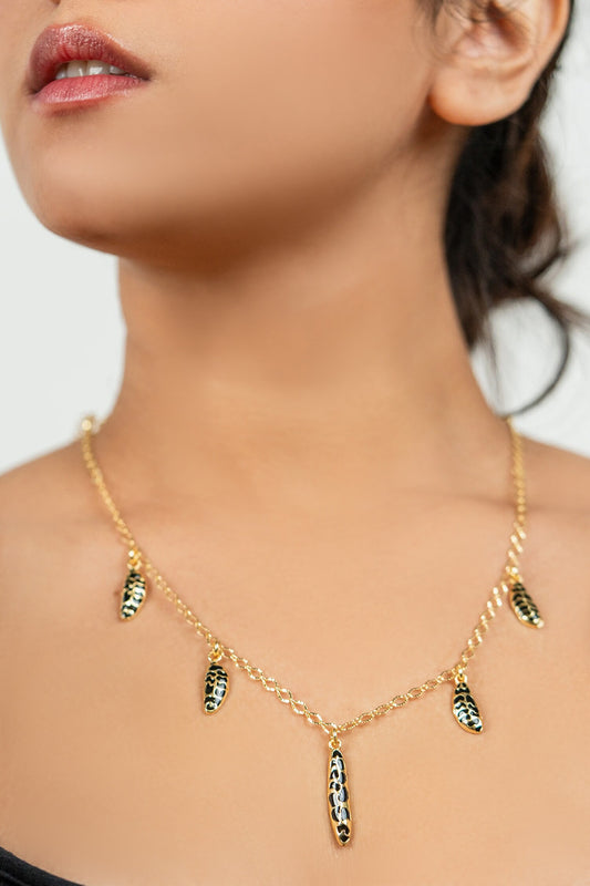 Wild Eyes Charm Necklace 