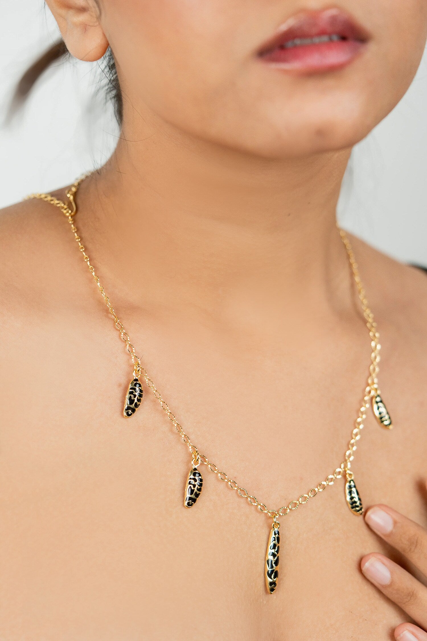 Wild Eyes Charm Necklace 
