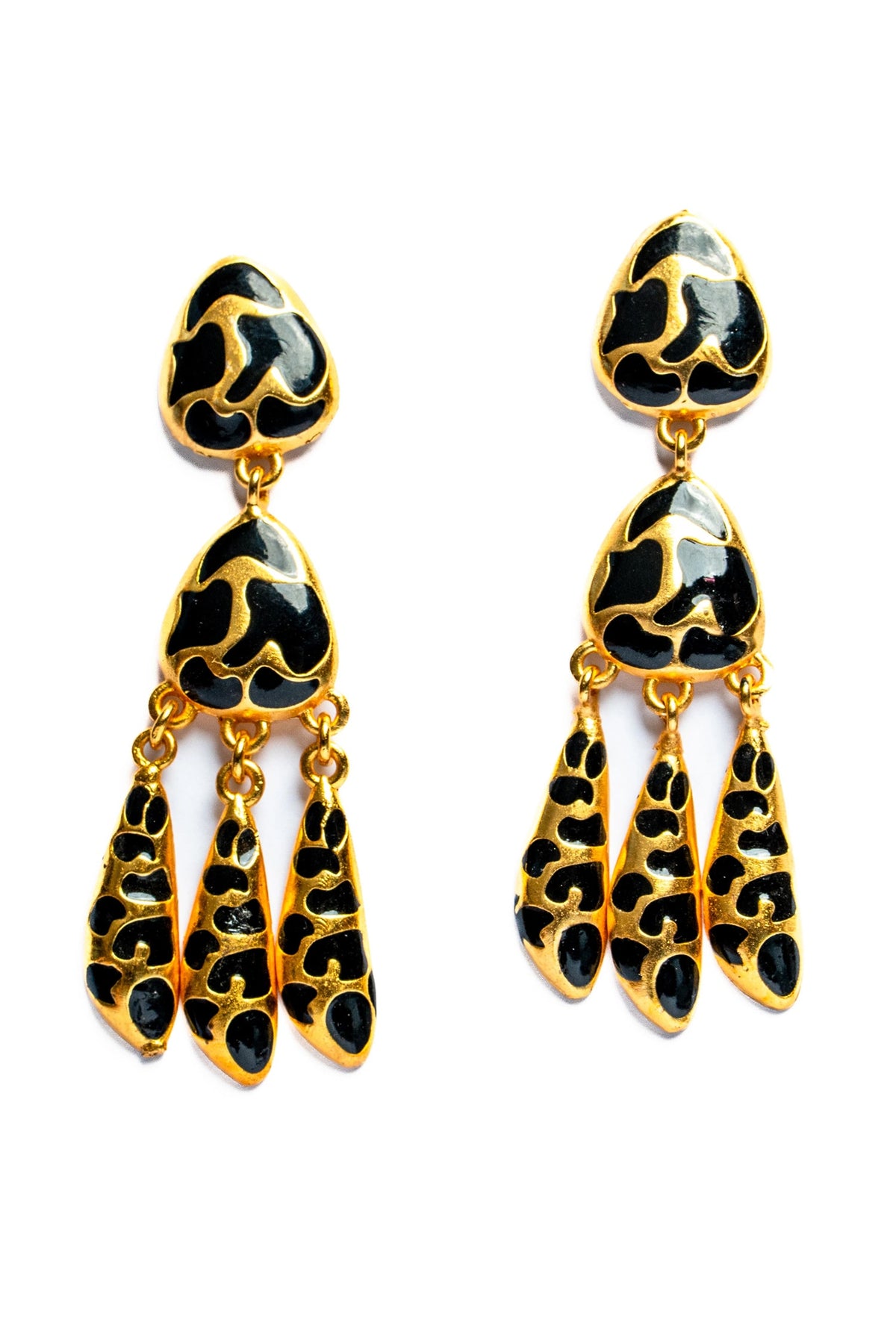 Nine Lives Dangler Earrings 