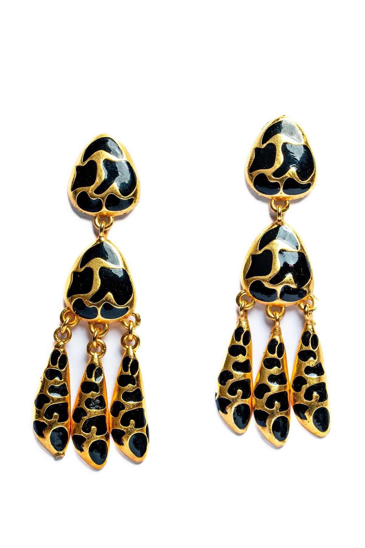 Nine Lives Dangler Earrings 