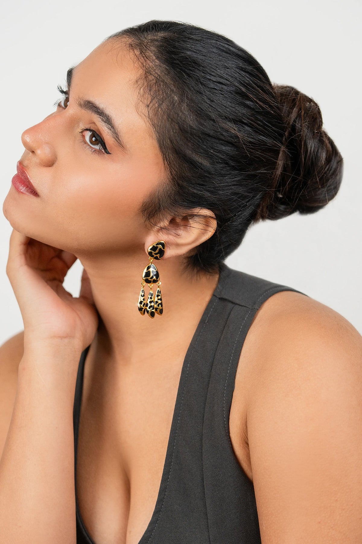 Nine Lives Dangler Earrings 