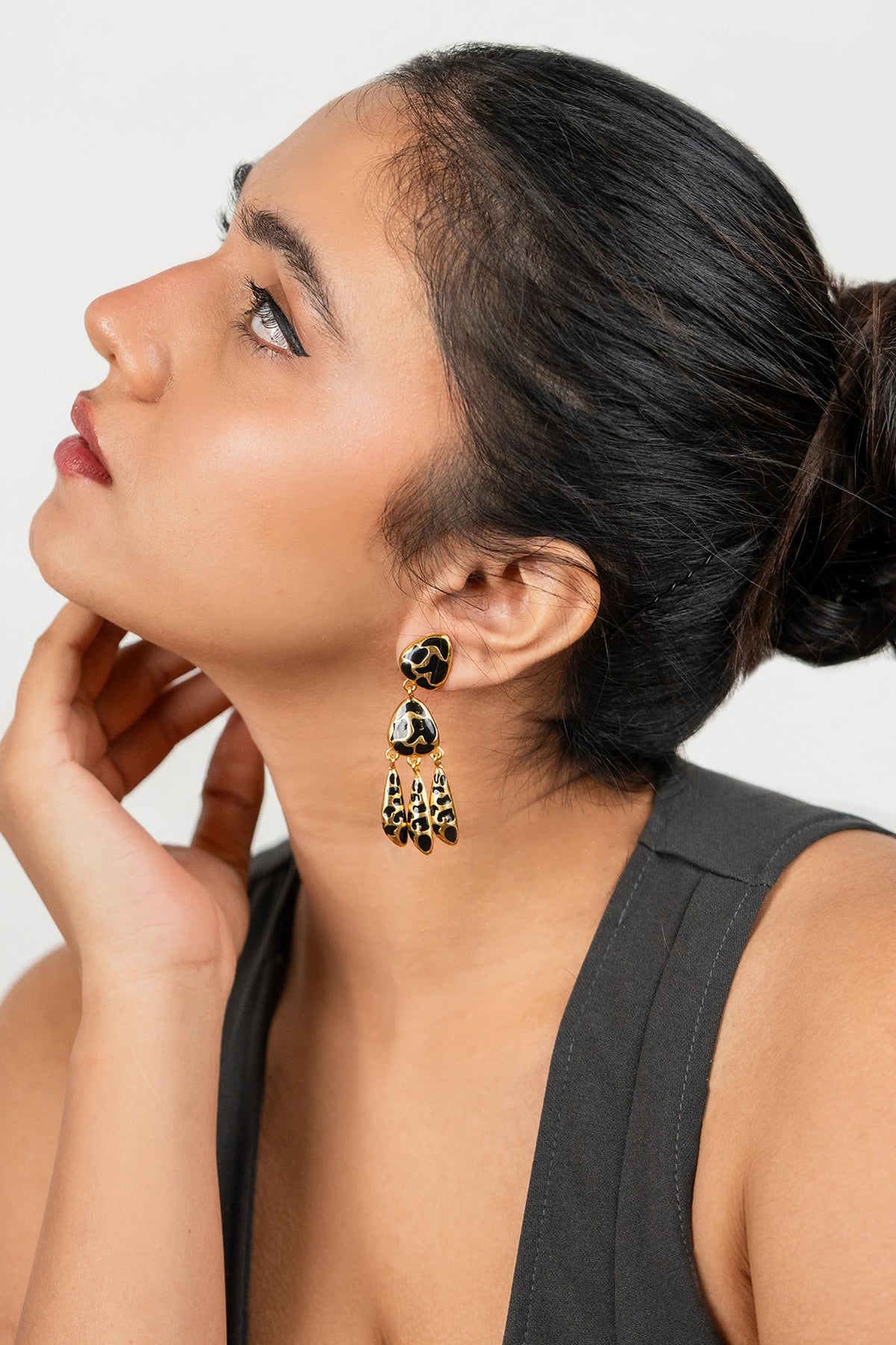 Nine Lives Dangler Earrings 