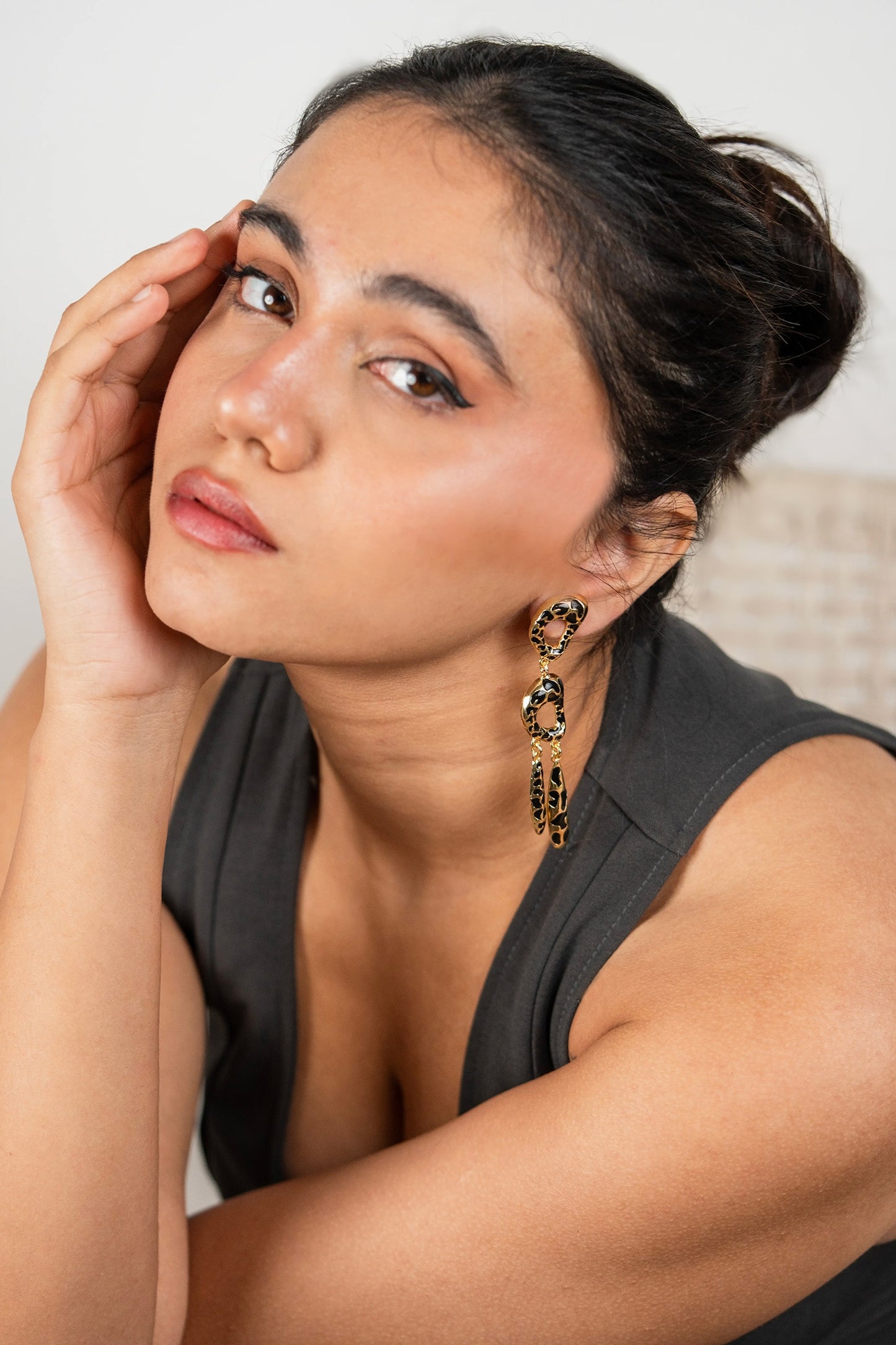 Dark Wildness Dangler Earrings 
