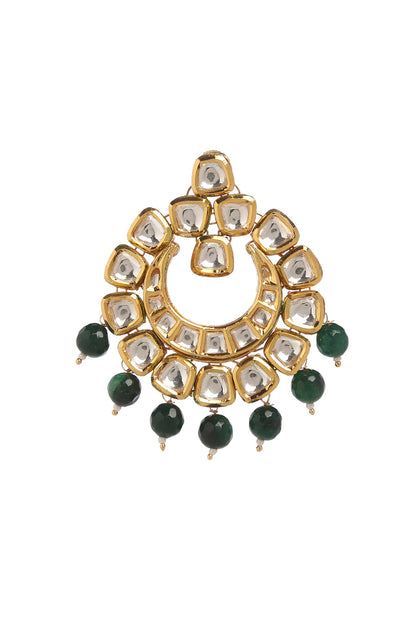 Kundan Embellished Chandbalis 