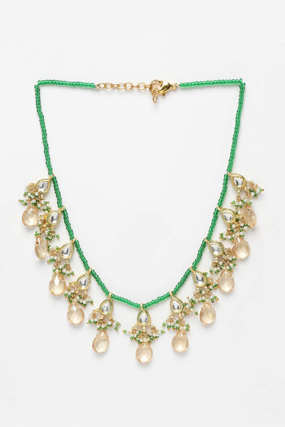 Kundan Embellished Necklace 