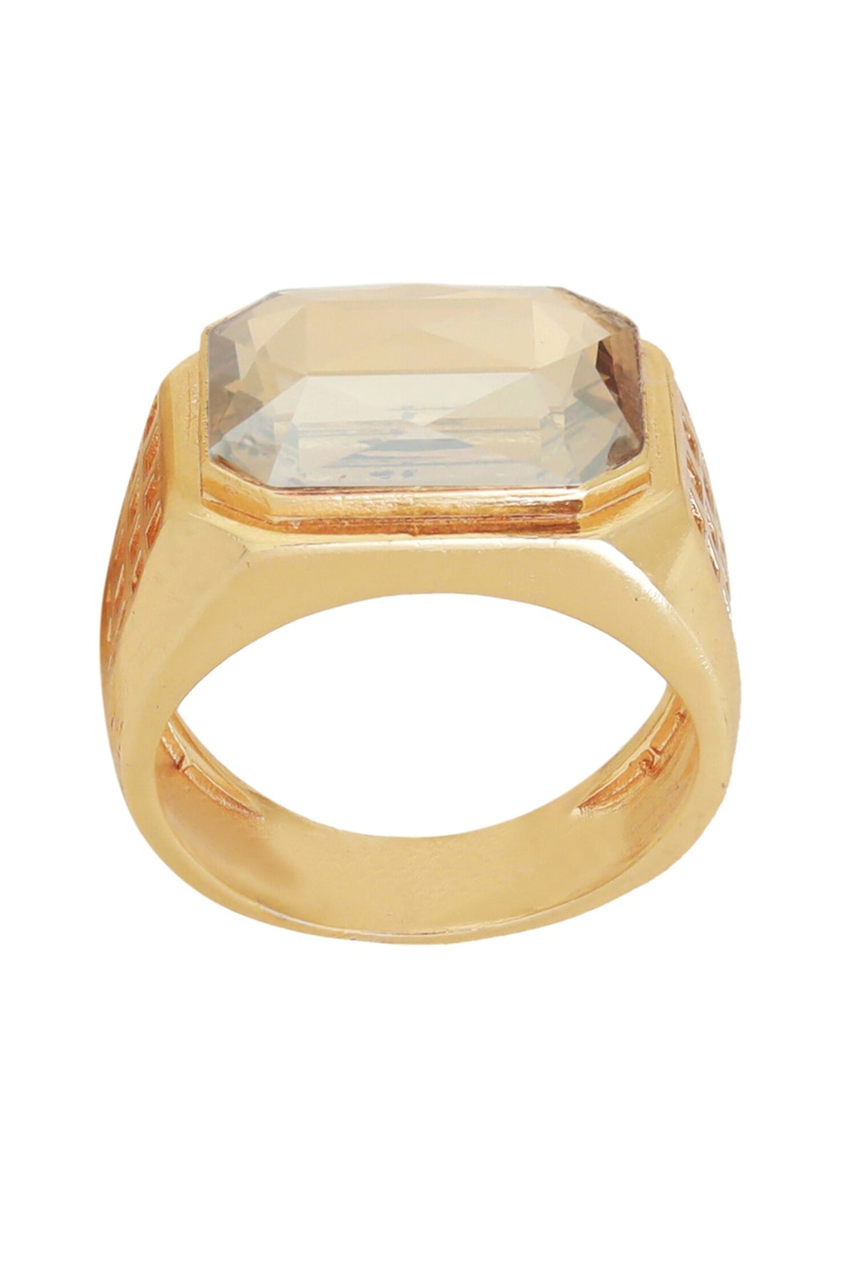 Geometric Embellished Ring 