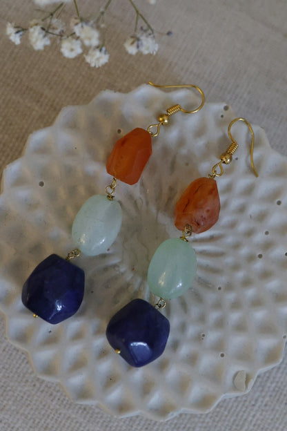 Natural Stone Earrings 