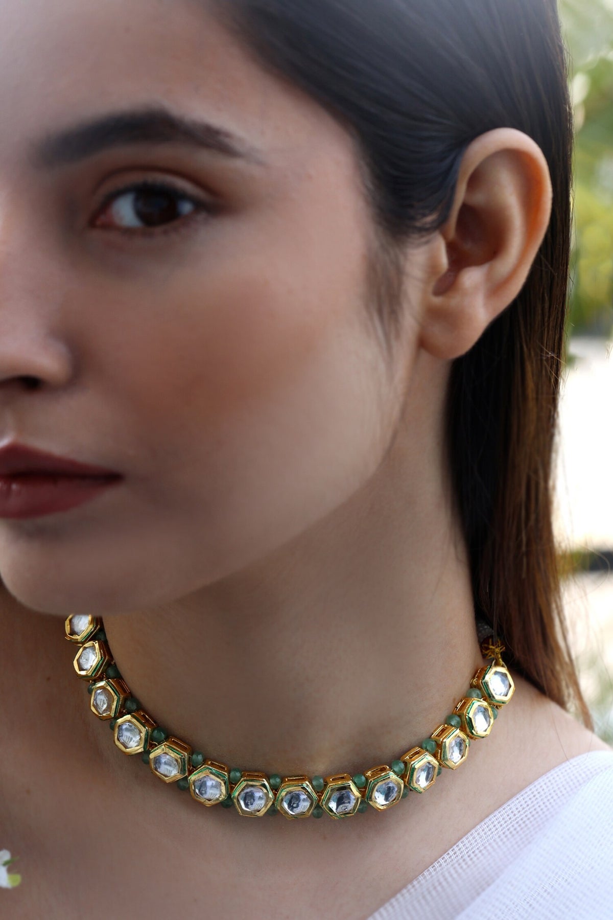 Kundan Choker Necklace 